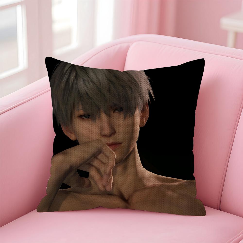 

Love And Deepspace Xavier Cushion Cover Natural Linen Pillow Case DoubleSided Print Decorative Sofa Pillowcase Home Decor Gift 30x30cm