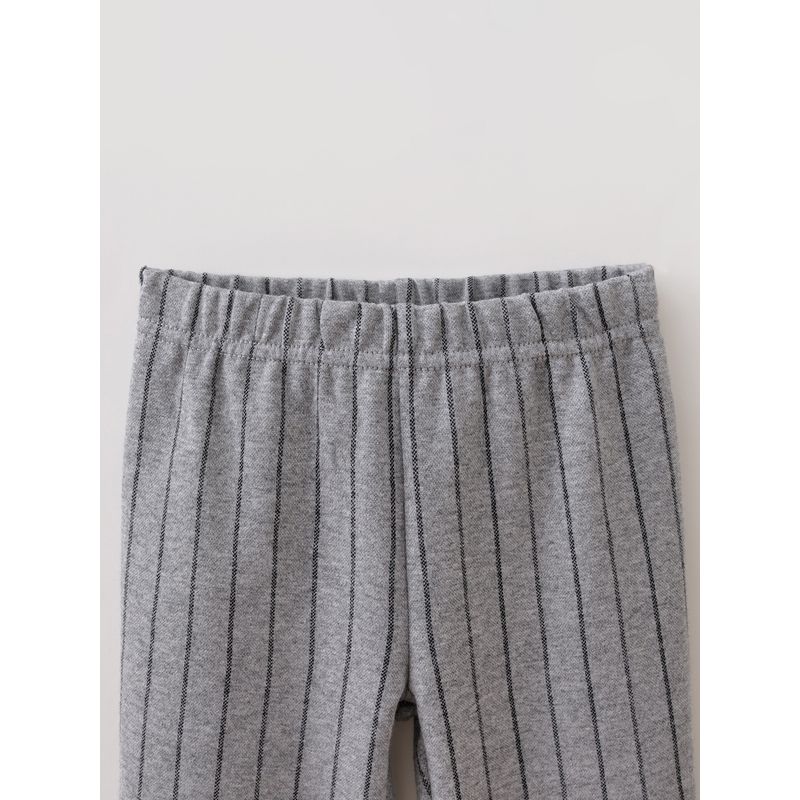 Mark Jenny Fashionable Striped Girls' Versatile Flared Pants Children's Trousers 2026 Spring New Style 560279