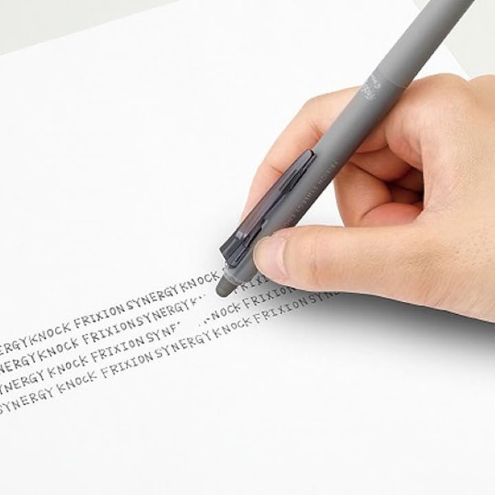 PILOT Frixion Synergy Knock Ballpoint LFSK158C Pen, 0.5mm, 8-Color Set,