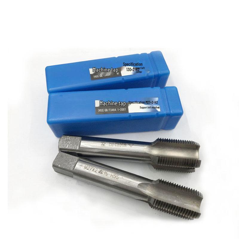Left-Hand High-Speed Steel Reverse Threading Taps M36-M45 (X4.5, X3, X2, X1.5)