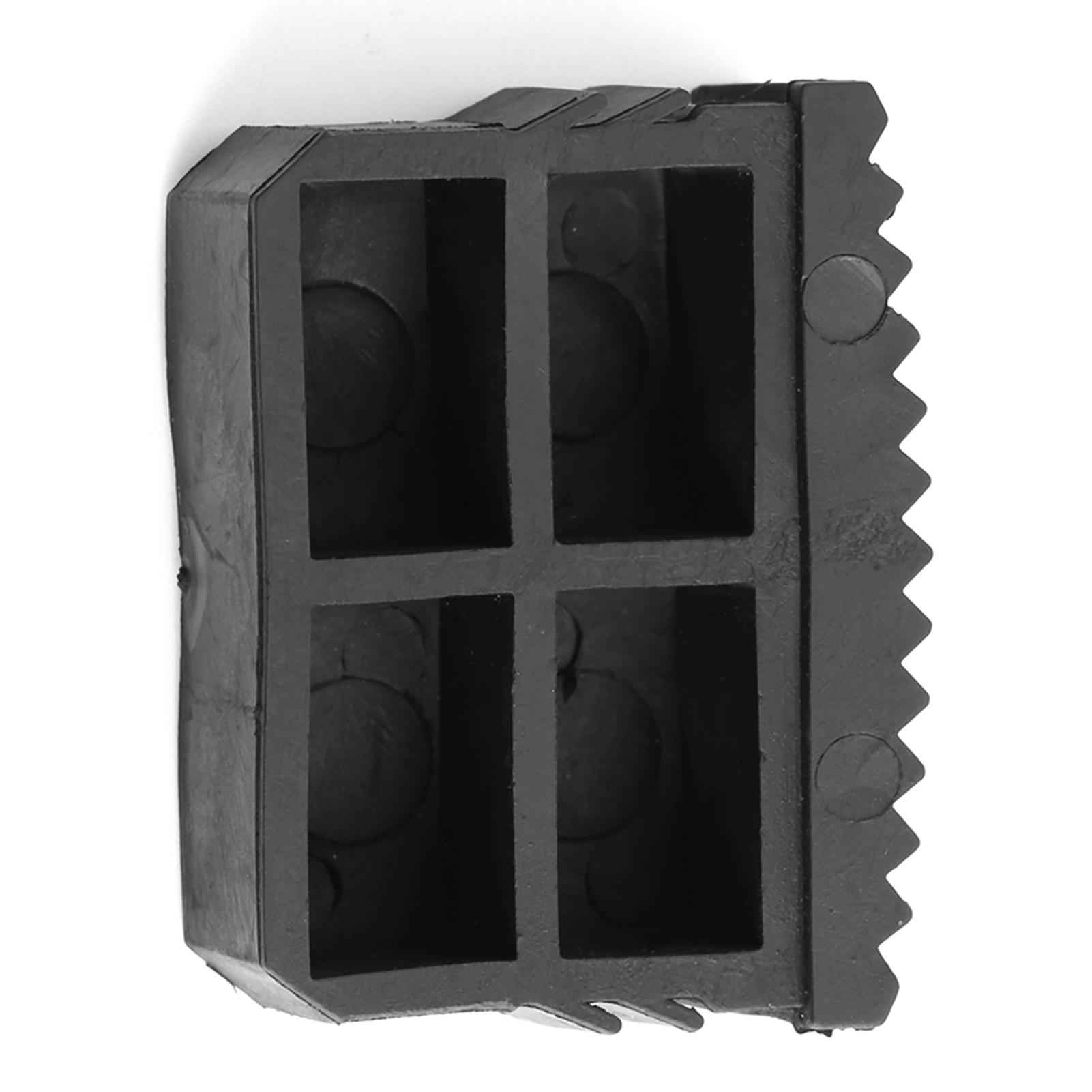 

2Pcs Pair Rubber Non Slip Replacement Step Ladder Feet Foot Mat Cushion Sole Black белый