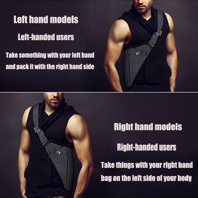 Outdoor Sports Gym Compact Single Shoulder Training Waterproof Nylon Crossbody Messenger Travel Bags