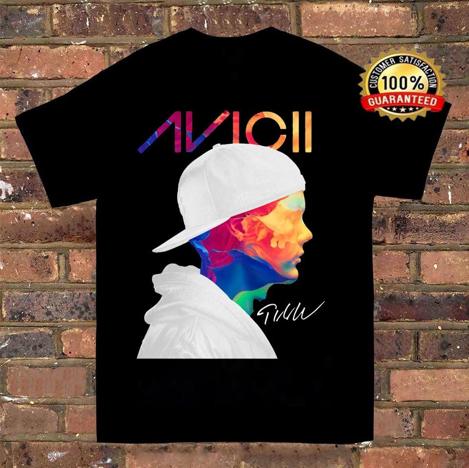 

Collection Avicii Singer Short Sleeve Cotton Black All Size Unisex T-Shirt Unisex T-Shirt XXL