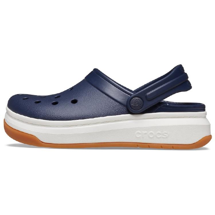 Crocsband Full Force Thick Sole Sandals Unisex Blue White Men s 206122-462 EU 36-37
