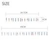 Autocollant pour clavier de piano 61/88 touches Autocollant de note en silicone blanc pour clavier électronique Accessoires pour instrument à clavier Piano