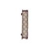 Gucci Blondie Metal Double G Logo Detachable Wrist Strap Gold Tone Accessories Canvas Handbag Wrist Bag Clutch Mini Men Ebony