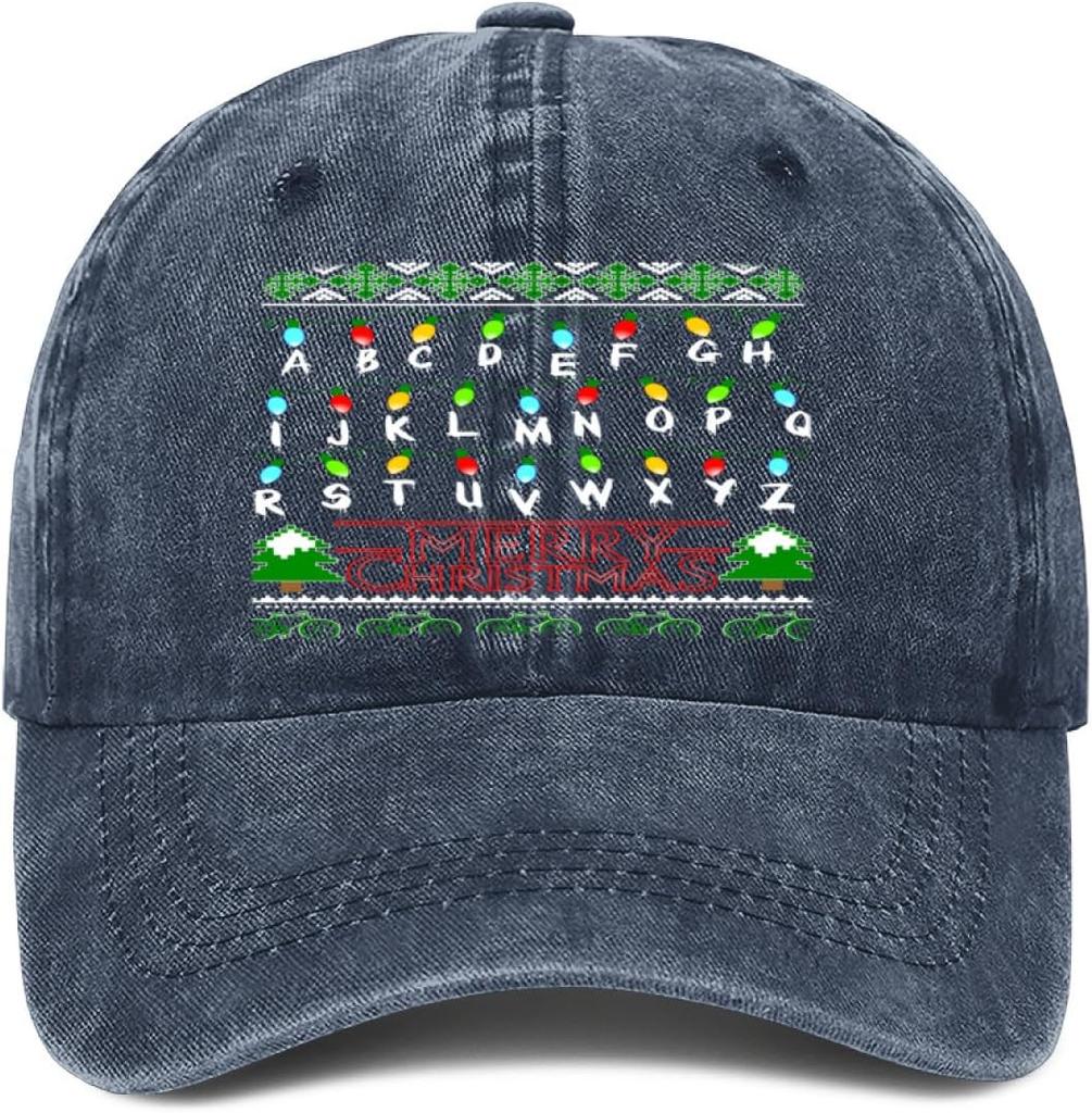 Baseball Cap,Funny Lore Alphabet A to Z Letter Hi Dad Hat Gifts for Men Women