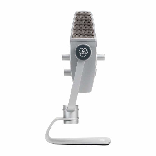 AKG Lyra-Y3 Side-Address USB Microphone, Ideal for POD Casting and Streaming, with Four Pickup Modes, Full-Scale Recording Capability, Headphone Jack,