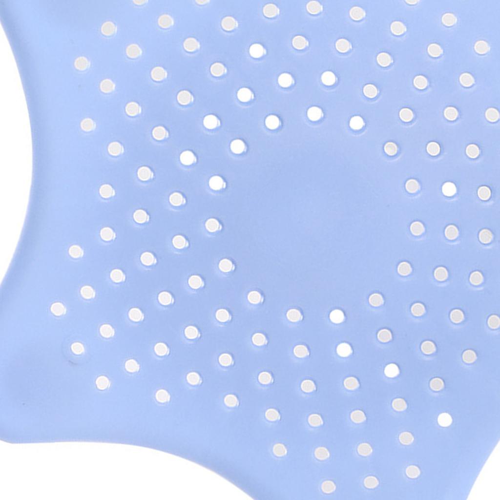 Filtr do włosów do zlewu Sitko do odpływu prysznicowego Pokrywa Miękki PVC Łapacz włosów Korek do kuchni łazienki wanny