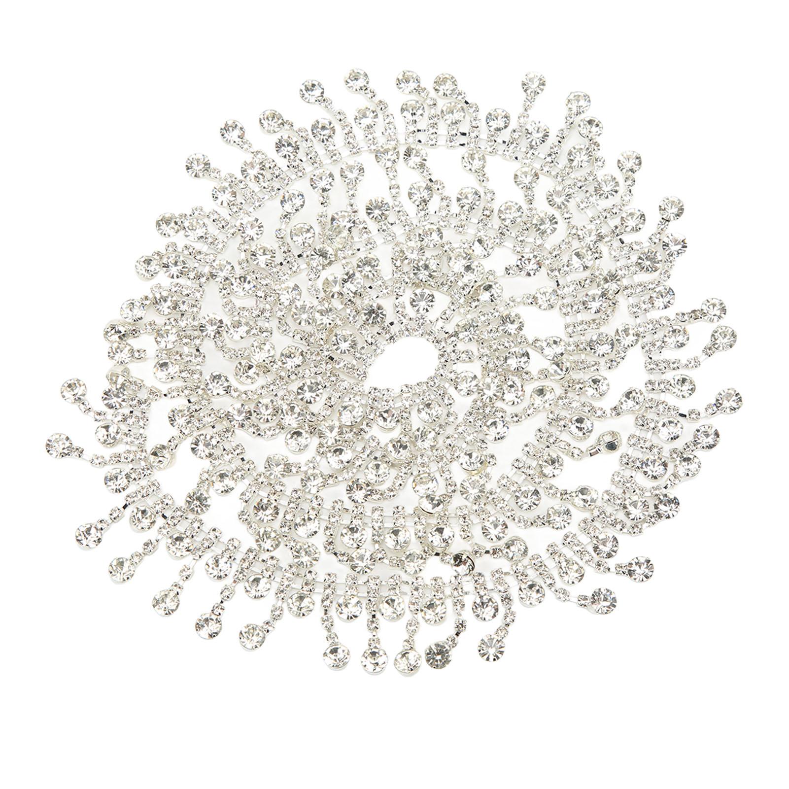 

2 см 1 ярд бахрома из стразов круглая подвеска из стразов короткая кисточка легко ограняемая бахрома из стразов отделка