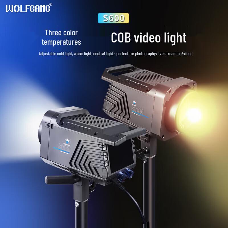 Wolfgang S600 100W Bi-Color LED Video Panel Light