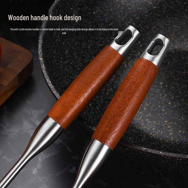 Stainless Steel Rosewood Kitchen Spoon