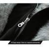 Polar Wolf King Men's Thick Fur Collar Cotton Jacket - Warm, Loose, Versatile, Trendy Coat