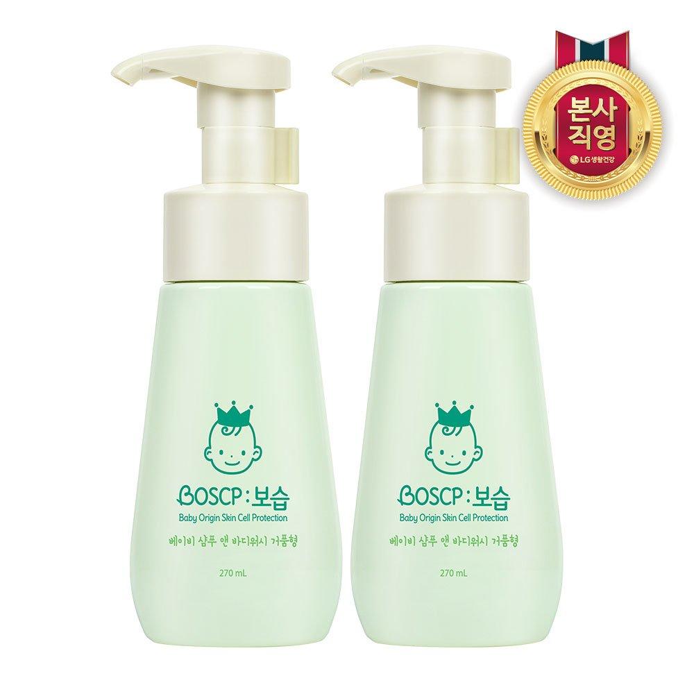 

BABIENCE Moisturizing Baby Shampoo & Body Wash Foam 270ml x 2