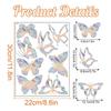 Christmas Windows Rainbow Prism Stickers Rainbow Film for Window Glass Clings Static Removable Suncatcher Decal Sticker