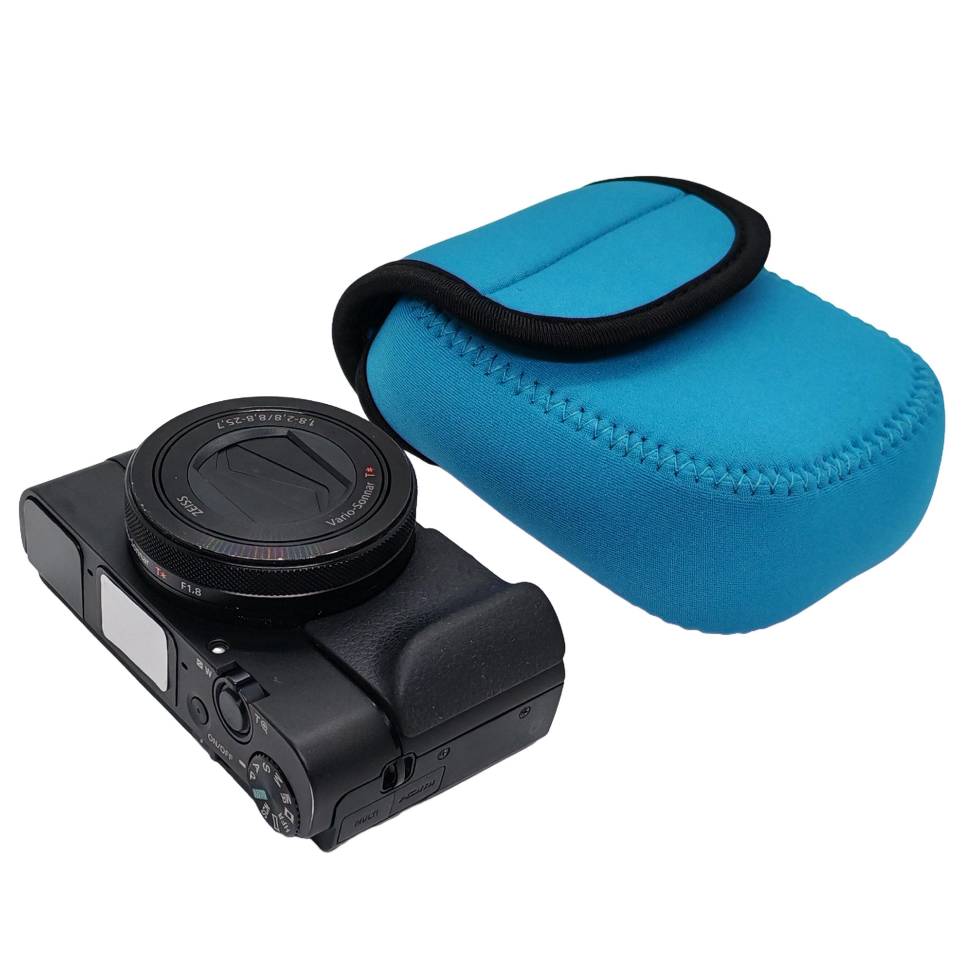 

Для Sony RX100M7/M6/M5/M4/M3/M/RX100 Чохол для перенесення Внутрішня сумка для камери Ударостійкий захисний мішечок з карабіном F