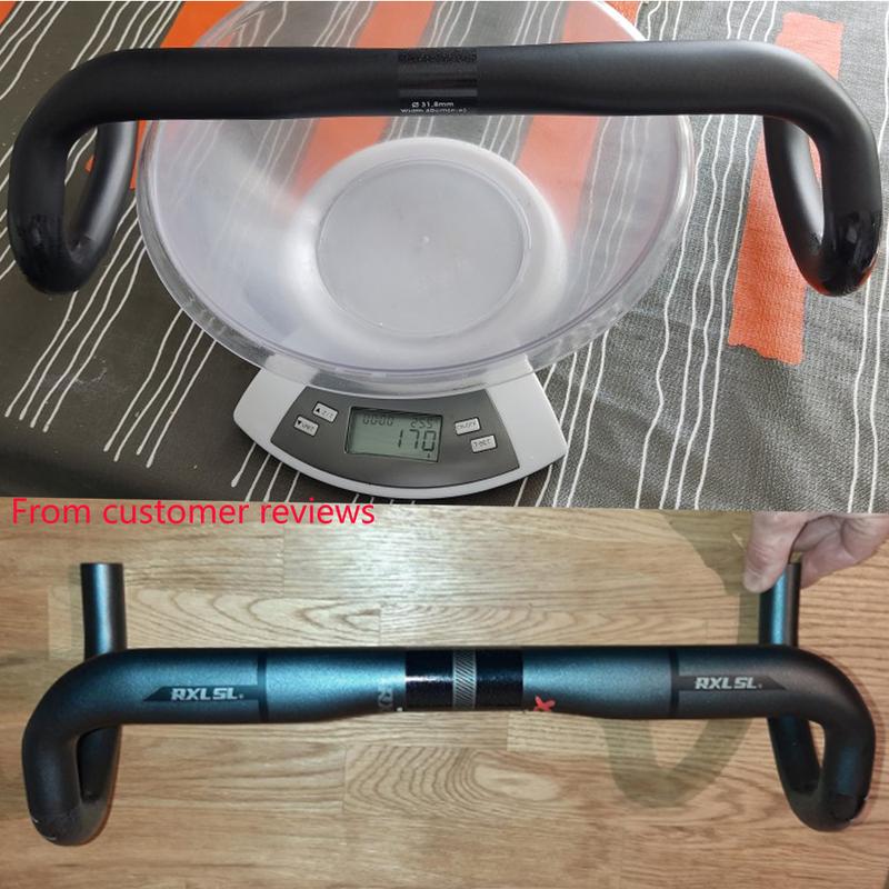 RXL SL 31,8 mm Carbon Rennrad Lenker 380/400/420/440 mm UD Matt Externe Zugführung Rennrad Lenker