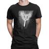 Funny Smoking Cat Meme Men T Shirts  Novelty Tees Short Sleeve Round Neck T-Shirt Pure Cotton Gift Idea Clothing - Men's Summ...