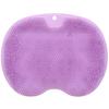 KOKUBO Foot Washing Mat with Refreshing Foot Care Brush with Suction Cleans Between and Combats Foot (Lavender, Cup) - Toes, Exfoliates, Odor. (94185)