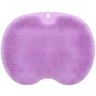 KOKUBO Foot Washing Mat with Refreshing Foot Care Brush with Suction Cleans Between and Combats Foot (Lavender, Cup) - Toes, Exfoliates, Odor. (94185)