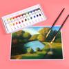 Acrylic Oil Watercolor Gouache Paint Pigment Set 12ML Drawing Supplies for Students and Beginners