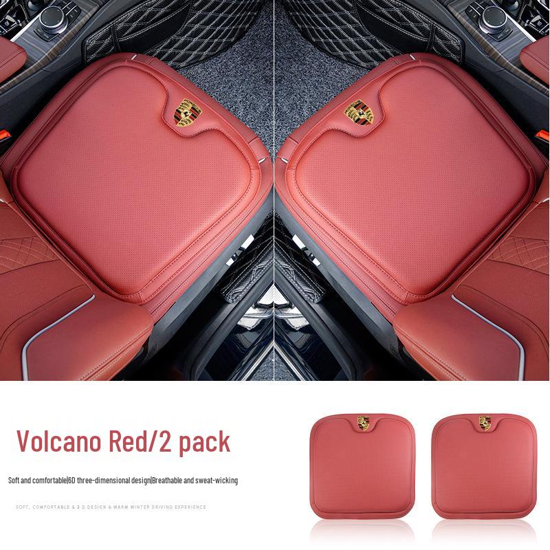 Porsche Sitzzubehör: Ganzjahres-Kissen & Lendenwirbelstützen für Cayenne, Macan, Panamera, 718