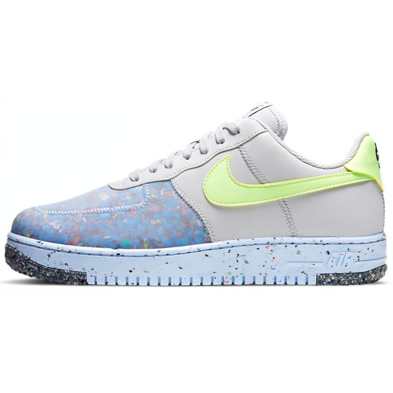 Nike Air Force 1 Crater Pure Platinum Barely Volt  Sneakers  CZ1524-001