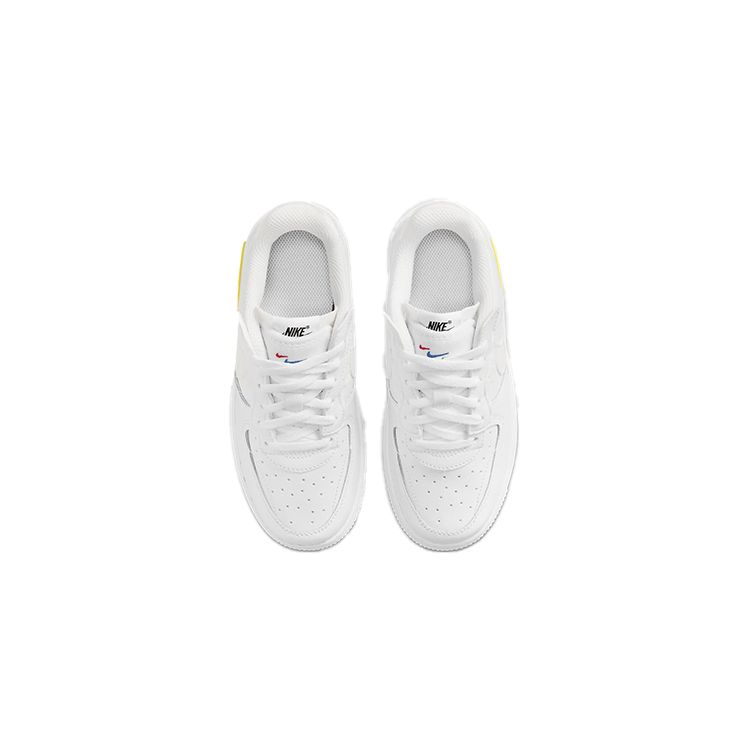 Nike Force 1 Fontanka PS White Opti Yellow Kids Sneakers DO6146-100