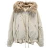 SNIDEL Design MA-1 Batting Jacket F Beige Women Used