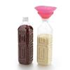 Akebono Sangyo Funnel, White, Made In Japan. Use a Plastic Bottle As a Rice Container. Measure, Store, and Transfer Rice with This One Funnel. Fits Pe
