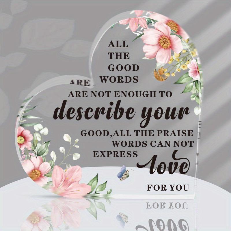 

Warm Farewell Heart - Meaningful Office Decor Gift for Colleagues чистый