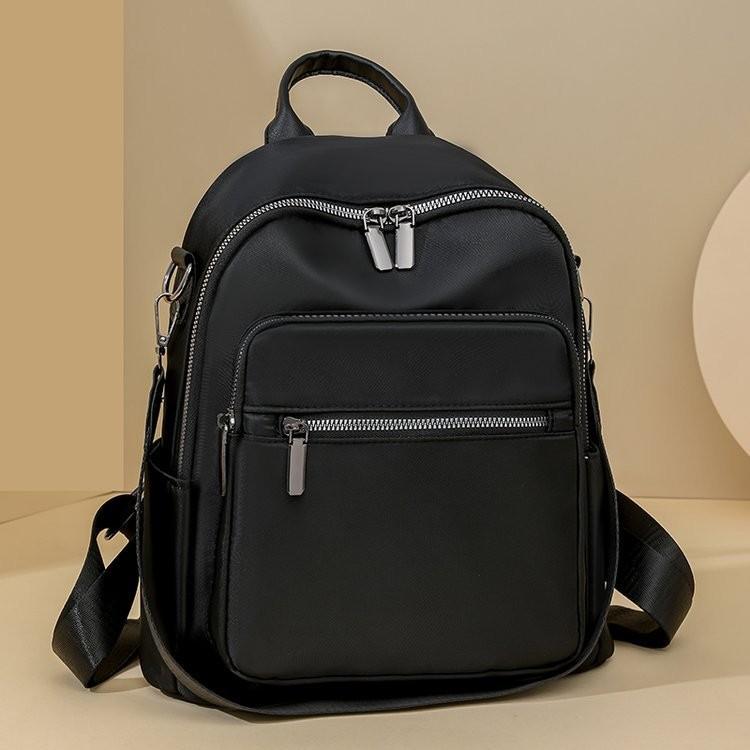 IELGY Oxford Cloth Casual Backpack Fashionable All-Match Travel Autumn Winter Large Capacity Ladies Backpack