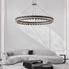 Modern Minimalist Italian Glass Chandelier for Living Room and Master Bedroom