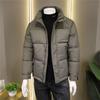 Winter new handsome thickened young casual men's light and versatile stand-up collar warm jacket