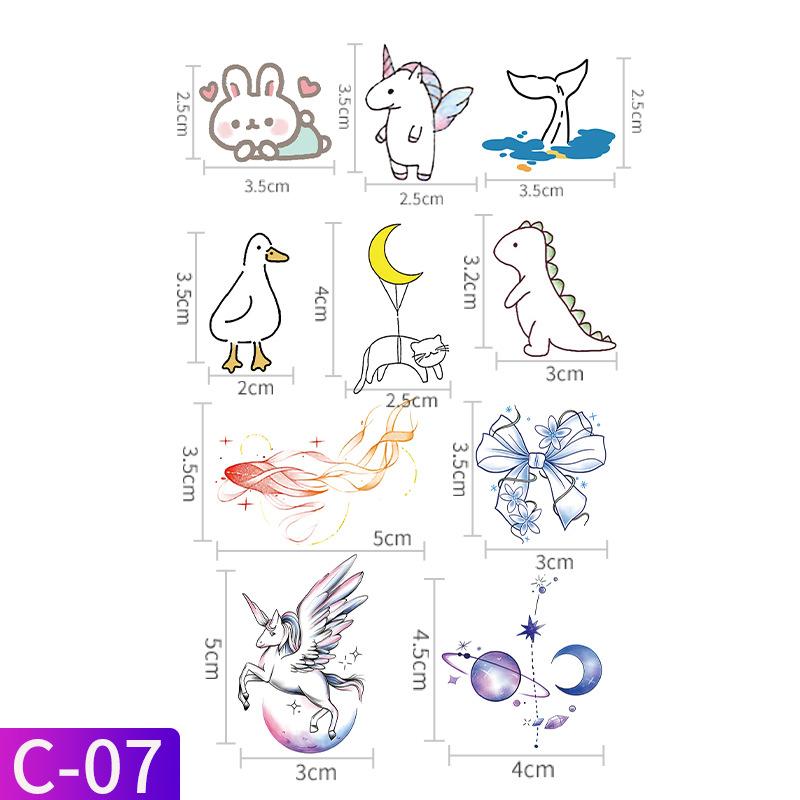 

Водонепроницаемые наклейки-татуировки с бабочками, реалистичные 3D боди-арт для ключицы, лодыжки - долговечные временные татуировки, глиттер, металлик, 7 дизайнов