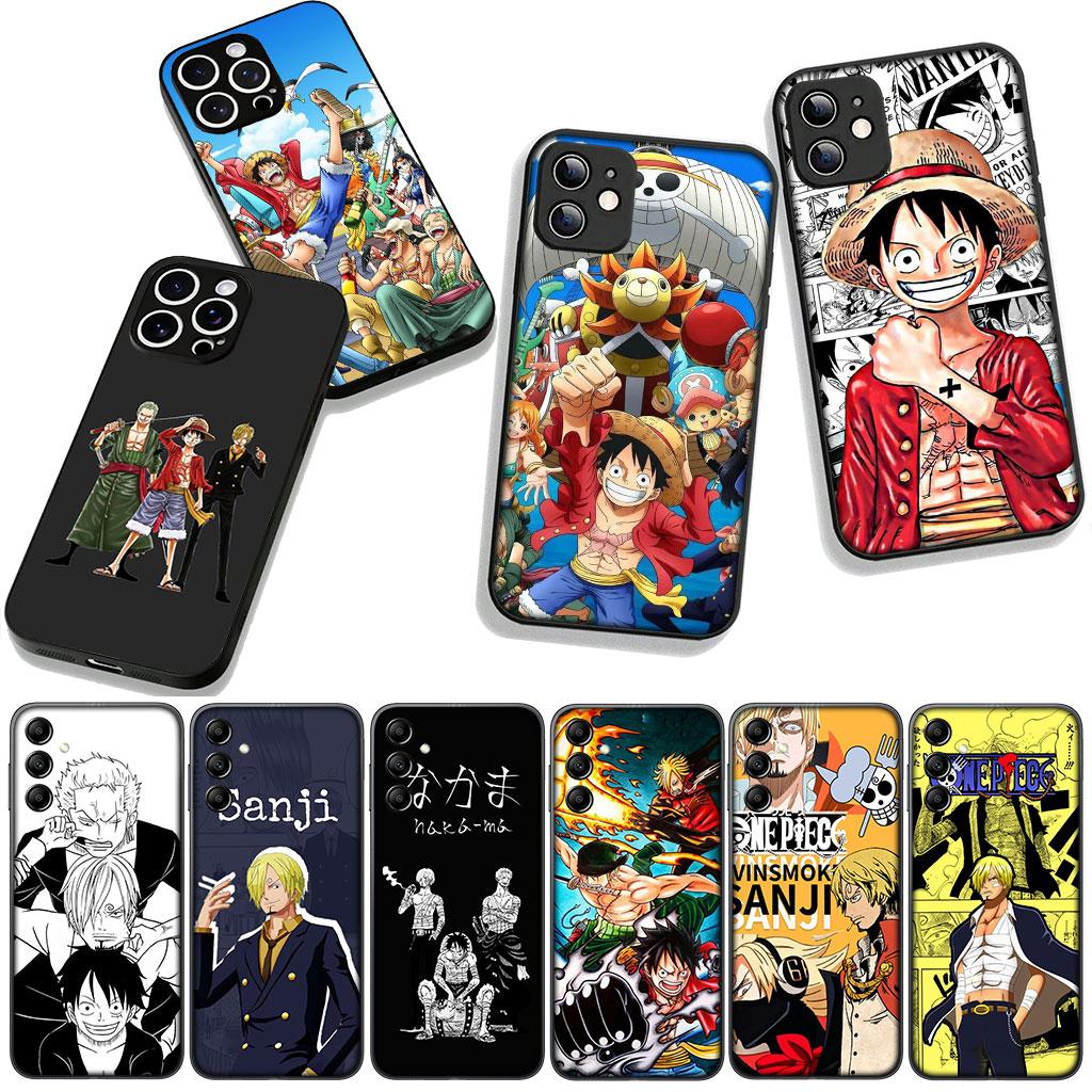 Roronoa Zoro One Piece Luffy Sanji Case for Motorola Moto G04 G13 G14 G22 G23 G20 G32 G34 G35 G64 G82 G84 G53 G60 G72 E14 E15