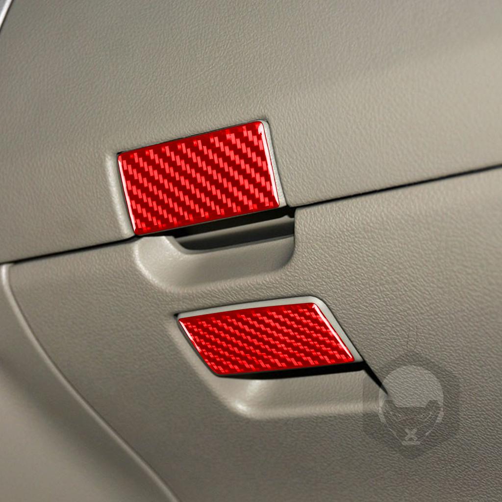 Für Toyota Corolla 2007 2008 2009 2010 2011 2012 2013 Zubehör Carbon Fiber Innen Codriver Lagerung Box Griff Trim Aufkleber