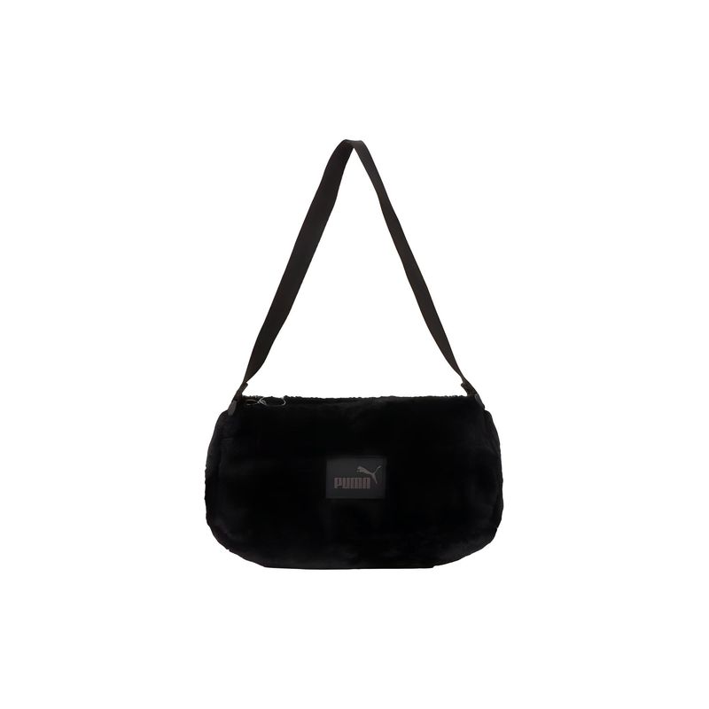 Puma Codzienna Modna Minimalistyczna Torba na Ramię z Tkaniny Damskie Torby Czarna 079872-01