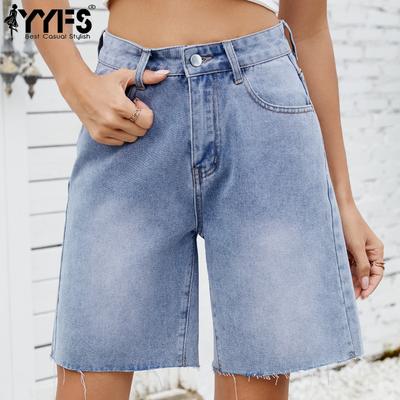 Pantaloncini sportivi a vita alta con stampa tinta unita casual alla moda da donna