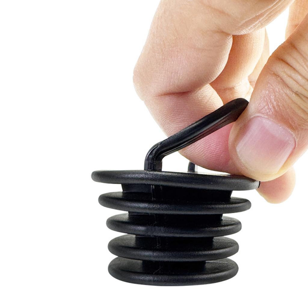 Kayak Drain Plug Boats Scupper Plugs Universals Drain Holes Stopper Bung with Handle Boats Accessories Easy To Use