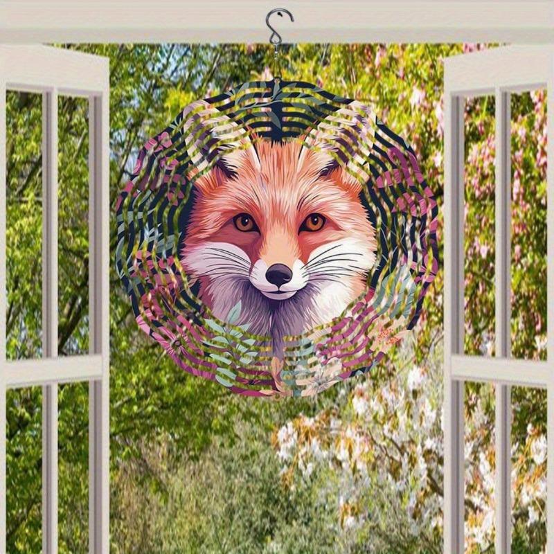 10-calowy wiszący wiatraczek z hakiem obracającym się o 360 stopni do dekoracji balkonu i ogrodu, dekoracja zewnętrzna na wiosnę i lato