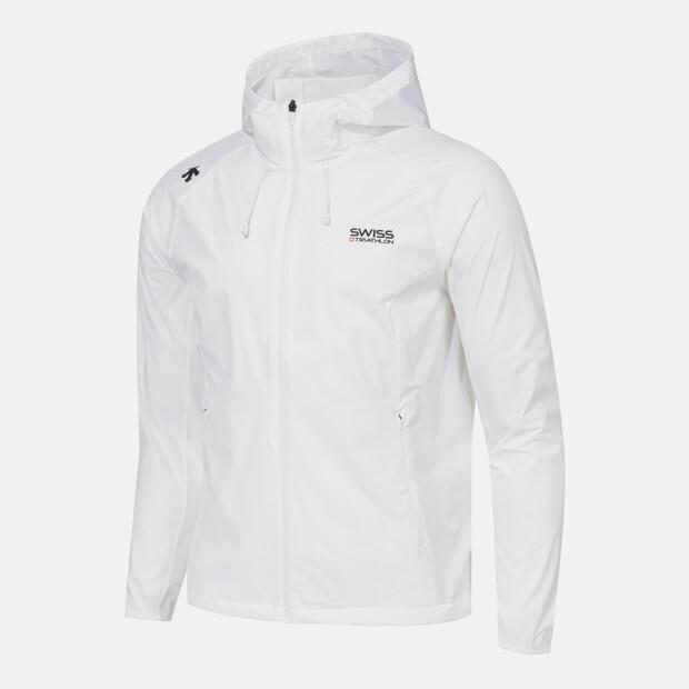 Descente Swiss Triathlon Cooling Jacket White Sr223Iwb41 (B Type)