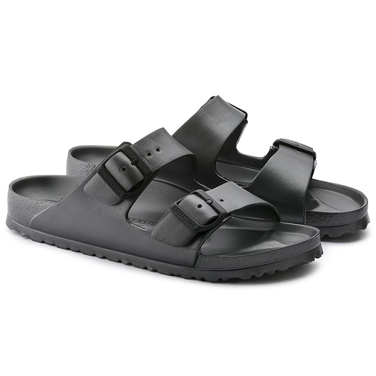 Birkenstock Arizona Double Buckle Breathable EVA Slide Sandals Unisex Sandals Gray 1001497