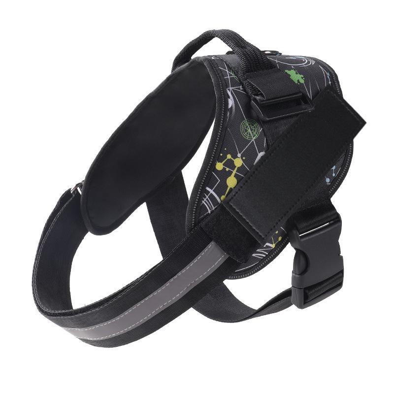 Hundeleine Explosionssicher Haustierbedarf Haustier Brustgeschirr Mittelgroße und Große Hundeweste-Stil Hunde-Spazierleine