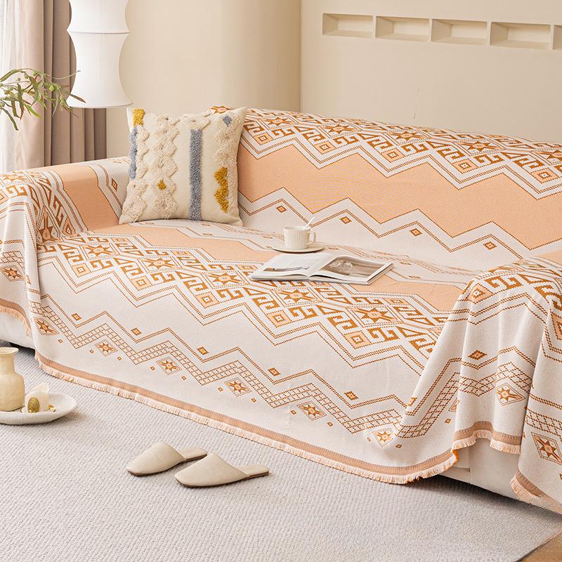 

Universal Non-Slip Sofa Cover Cloth Anti-Scratching Four Seasons Cushion Cover Towel Blanket for All Sofas 180*130