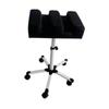 Pedicure Foot Rest Adjustable Height Manicure Stool for Home SPA Office