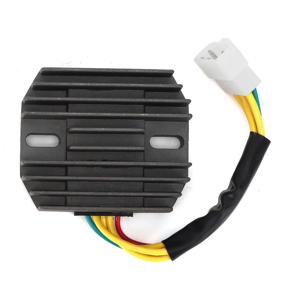 Motorcycle Voltage Regulator Rectifier with Accessories Fit for Arctic Cat 400 500 Bearcat 454 3430 037