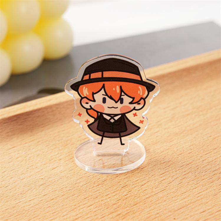 Bungo Stray Dogs Anime Acrylic Standee - Cute Cartoon Ornament & Small Gift