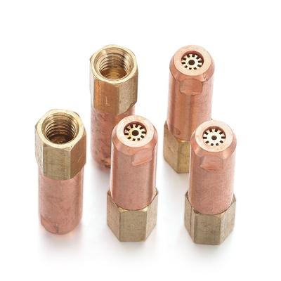 5 Stück/Set H01-2 Gaslötbrenner Düse Schweißzubehör Propan Acetylen Brenner Spitze 1# 2# 3# 4# 5# Reines Kupfer Sauerstoffschweißen