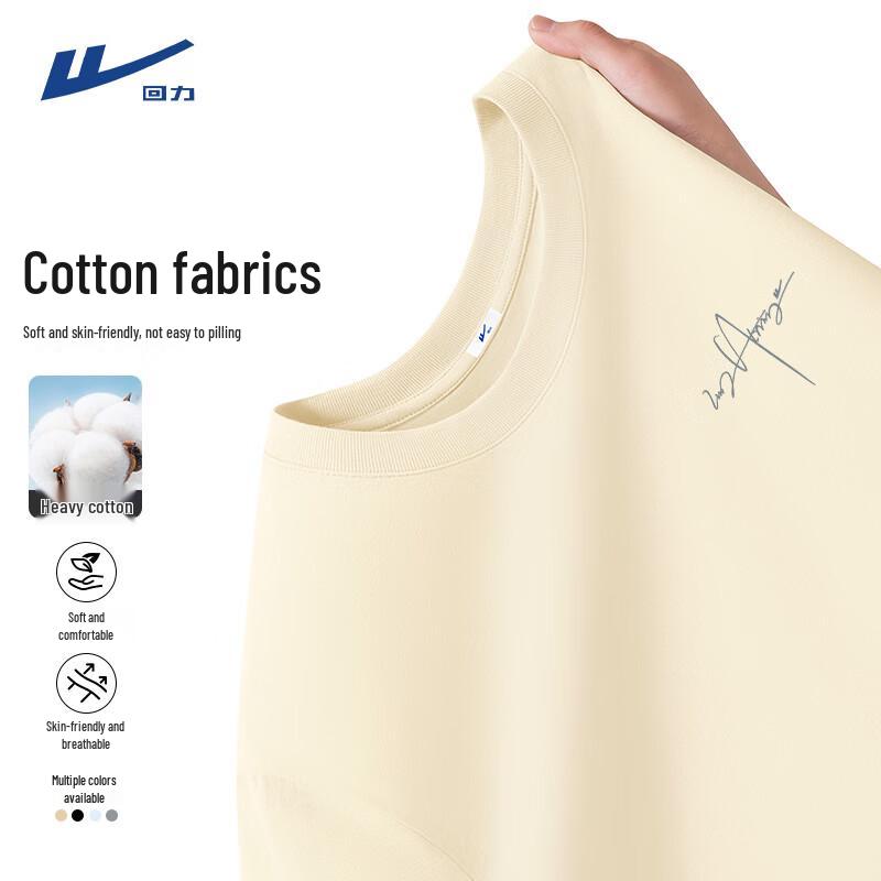 Мужская футболка Warrior из плотного хлопка свободного кроя XL